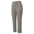 thumbnail image 6 of vigerkar 2025 Summer Women Casual Lightweight Drawstring Elastic Waist Pants with Pockets Grey, XXL, 6 of 7