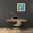 thumbnail image 3 of Vangindertael 12x12 White Modern Wood Framed Museum Art Print Titled - Vangindertael - Stained Glass Windows, 3 of 4