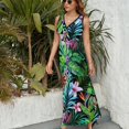 thumbnail image 3 of Tropical Fest Sleeveless Dress Party dresses for women clothes birthday dresses for women, 3 of 6