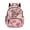 Koala Peach Blossom Print Pink, variant on SCRAWLGOD Koala Peach Blossom Print Pink School Backpack for Boys Girls Backpack for Kids Teens Elementary Middle School 17 inch Portable Knapsack with Padded Strap