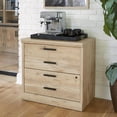 thumbnail image 5 of Sauder Mason Peak Lateral File Cabinet, Prime Oak Finish, 5 of 11