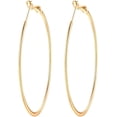 thumbnail image 6 of 90mm(3.5'') Large Circle Endless Hoop Earrings Hypoallergenic Extra Big Round Huggie Hoops Earring Minimalist Hooped Christmas Jewelry Gifts for Women, 6 of 11