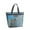 Sky Blue, variant on Mesh Beach Bag - 30x28cm, Zippered & Lightweight - for Beach, Swimming Pool & Outdoor Activities