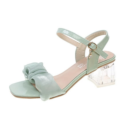 

TAIAOJING Women Sandals Sandals For Heel High Heel Fish Mouth Sandals Fashion Shoes Zapatos
