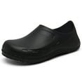 thumbnail image 1 of Fgnfyis Men's Slipper Chef Shoes Non Clogs Work Shoes for in The Kitchen Comfortable Footwear for Culinary Experts and Home Chefs Slippers For Men Black, 1 of 9