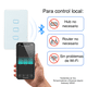 thumbnail image 2 of HAUZA Apagador Inteligente BLE (Bluetooth) - 3 Botones, Conexión con Neutro - App Smartlife, Compatible con Asistentes de Voz e Internet a través de Gateway (HUB) Hauza, 2 of 11