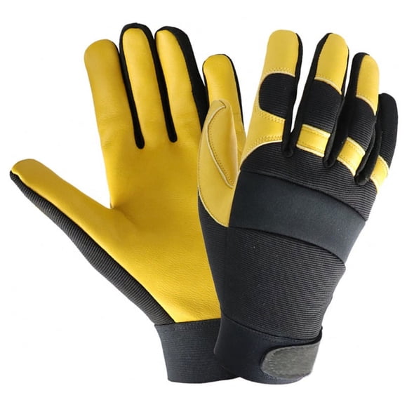 Leather Driver Gloves Top Safety Glove Leather Mechanics Work Gloves ,Wide Use
