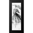 thumbnail image 2 of Tavoletti, Anne 11x24 Black Modern Framed Museum Art Print Titled - Fashion Sketchbook VI, 2 of 5