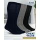 thumbnail image 4 of Calcetines de compresión Pembrook Light para hombre de 8 a 15 mm de Hg, 6 pares, 4 of 7