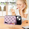 thumbnail image 2 of shiyou-New Sticky Wallet for Back of Phone Slim 3M Adhesive Credit Card Holder for Cell Phone.for iPhone 12 & iPhone 12 Pro 6.1 Inches/one Plus 8T/Samsung Galaxy Most Smartphones, Pint Print, Phone, 2 of 4