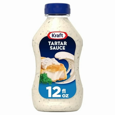 Kraft Tartar Sauce, 12 fl oz Bottle