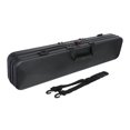thumbnail image 1 of ZLight Étuis pour Queue de Piscine 1/2 Sac de Club Standard Étui de Rangement en PVC Noir Étanche Sac Rigide pour Queue de Snooker Noir Standard 85x12x18 cm, 1 of 5