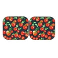 thumbnail image 7 of Naloa Tomatoes 2 Piece Foldable Car Sun Shades, Car Windshield Sunshade, Front Window Sunshade for Car, Truck, SUV - Large, 7 of 7