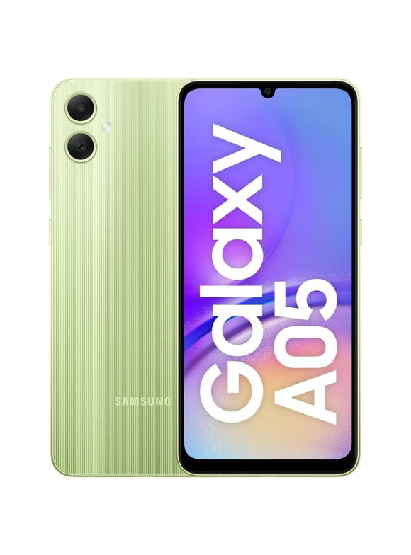 Samsung Galaxy A05 A055M 64GB Dual-SIM GSM Unlocked Android Smartphone (Latin America Version) - Light Green