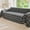Dark Gray, variant on Smuge Couch Cover Sofa Covers Washable, Sectional Couch Covers L Shape Sofa towel Slipcovers Furniture Protector for Dogs Cats Pet(71"x 134", Dark Gray)
