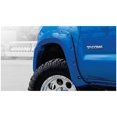 thumbnail image 4 of Bushwacker by RealTruck Pocket/Rivet Style Front & Rear Fender Flares | 4-Piece Set, Black, Smooth Finish | 31925-02 | Compatible with 2005-2011 Toyota Tacoma w/ 6.1' bed, 4 of 5