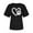 Noir 02, variante sur Pisexur Hauts pour Femmes T-Shirt Graphique de la Saint-Valentin - Col Rond Manches Courtes Imprimé Vin,P