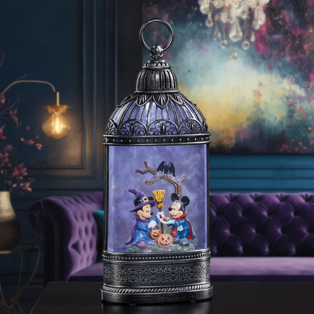 Disney Halloween Spooky Lantern with LED Light Minnie & Mickey