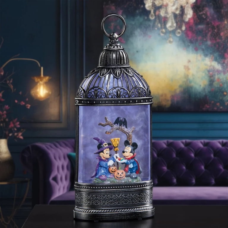 Disney Halloween Spooky Lantern with LED Light Minnie & Mickey
