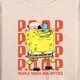 thumbnail image 3 of SpongeBob SquarePants - People Order Our Patties - Women's Lightweight French Terry Long Sleeve Shirt, 3 of 6