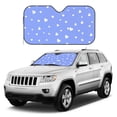thumbnail image 3 of YFYANG Front Windshield Sun Shade, Purple Heart Pattern Foldable Car Visor for Cars, Trucks, SUVs, Medium, 3 of 9
