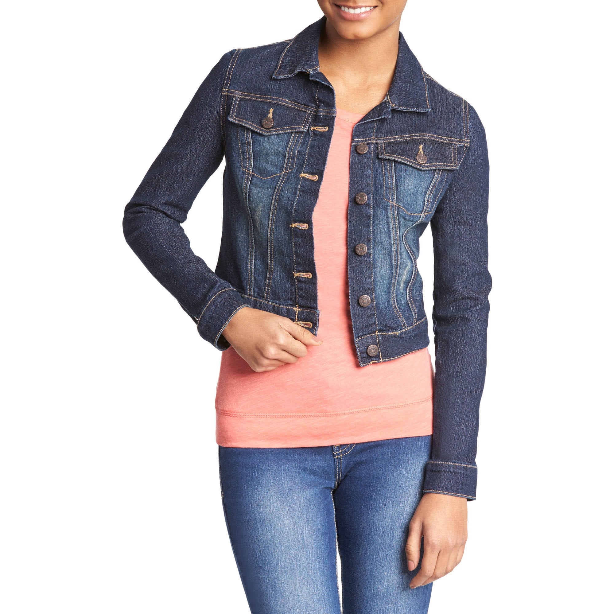 jean jacket women walmart