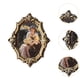 thumbnail image 3 of Marco de fotos portarretratos, soporte antiguo para fotos de mesa, marco de fotos de lujo para sala de estar, hogar, escritorio, decoración de dormito, 3 of 6