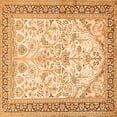thumbnail image 1 of Ahgly Company Indoor Square Persian Orange Traditional Area Rugs, 4' Square, 1 of 1