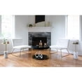 thumbnail image 6 of LumiSource Gold Metal, Cream Velvet Casper Accent Chair, 6 of 11