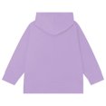 thumbnail image 4 of LTTVQM Girls Zip Up Hoodie Fleece Oversized Full-Zip Sweatshirt Jacket Winter Fashion Long Sleeve Hoodie Soft Clothes with Pockets Light Purple 9-10 Years, 4 of 5