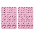 thumbnail image 1 of Kitchen baking mold -60 Halloween theme silicone mold mini snack mold baking tray - pink, 1 of 5