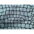 thumbnail image 4 of oneOone Cotton Poplin Light Dusty Blue Fabric Crocodile Animal Skin Sewing Material Print Fabric By The Yard 56 Inch Wide, 4 of 4