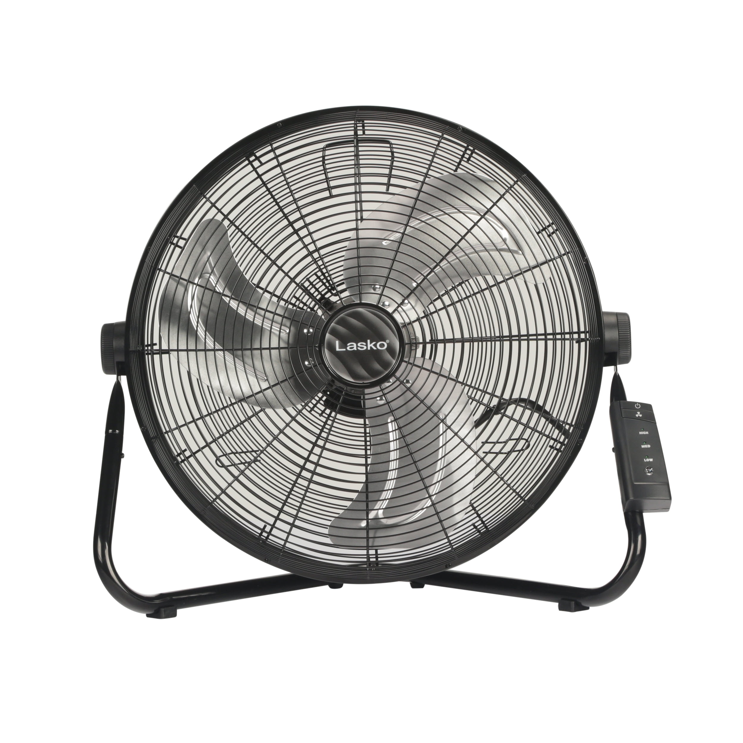 Lasko 20" High Velocity 3-Speed Fan, Model #H20685, Black with Remote by Lasko Products, LLC