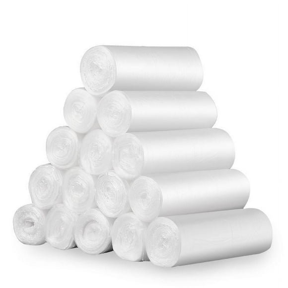 Clearance under $10! Kitchen Trash Bags Kingtowag Trash Can Liners Thicken, Disposable Garbage Bag Thickened Flat Mouth with Rolled Garbage Bag Garbage Bag, Durable, Sturdy, Unbreakable