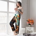 thumbnail image 5 of Honiee Maple Meditating Bear for elegant Women's Lounge Pants and Pajama Pants, crafted for ultimate comfort in your sleepwear essentials-, 5 of 6