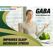 Superior Source GABA (Gamma-Aminobutyric Acid) 100 mg 100 Sublingual Tablet