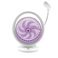 thumbnail image 2 of VENTILADOR PORTÁTIL DE IMPORTACIÓN CON LUZ LED REDONDO MORADO, 2 of 3