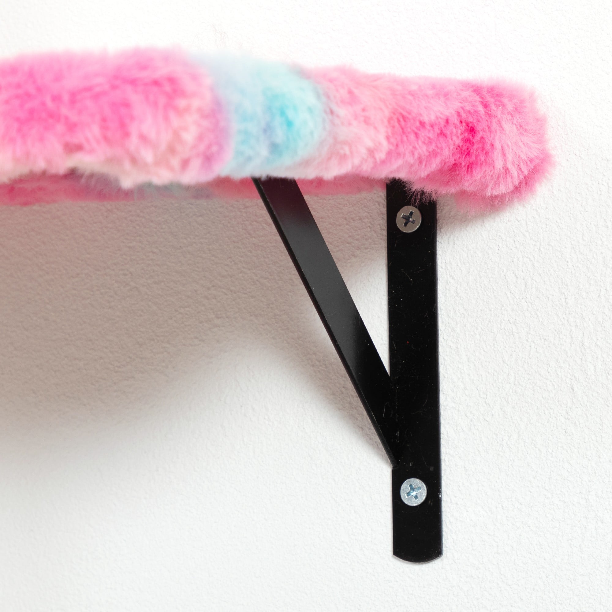 resenkos Cat Wall Shelves and Perches Set for 5, Cat Tower for Adult Cats Mounted Cat Tree House for Large, Indoor Cat Sleeping Playing Lounging Climbing Furniture, Pink