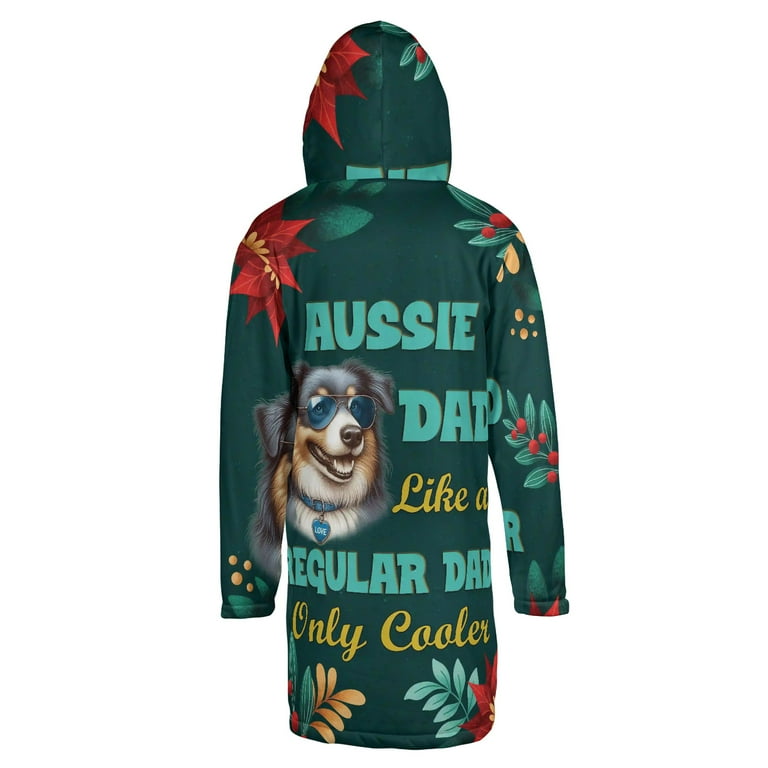 Australian Shepherd Dad Like a Regular Dad Only Cooler Happy