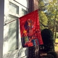 thumbnail image 5 of Dachshund Holiday Christmas House Flag, 5 of 7