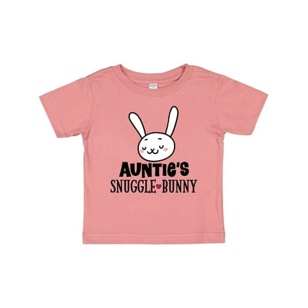 

Inktastic Auntie Snuggle Bunny Easter Outfit Gift Baby Boy or Baby Girl T-Shirt