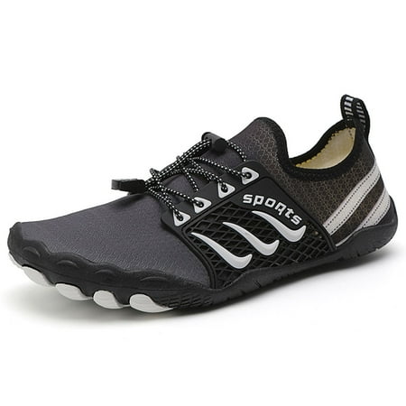 

Earlde Mens and Womens Water Shoes Aqua Socks Barefoot Skin Shoes for Water Sports Beach Pool Yoga Surf Casual Shoes