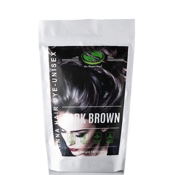 Dark Brown Henna Hair Dye