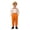 R49-Orange, variant on RMGVDSD Toddler Baby Boys Clothes Set Formal Long Sleeve Dress Shirt with Bowtie Suspender Pants Outfit Sets for Birthday Wedding Party 18-24 Months