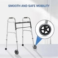 thumbnail image 2 of Walker Wheel, Walker Wheels Replacement 5 Inch, Wheels for Walkers, 2 of 5
