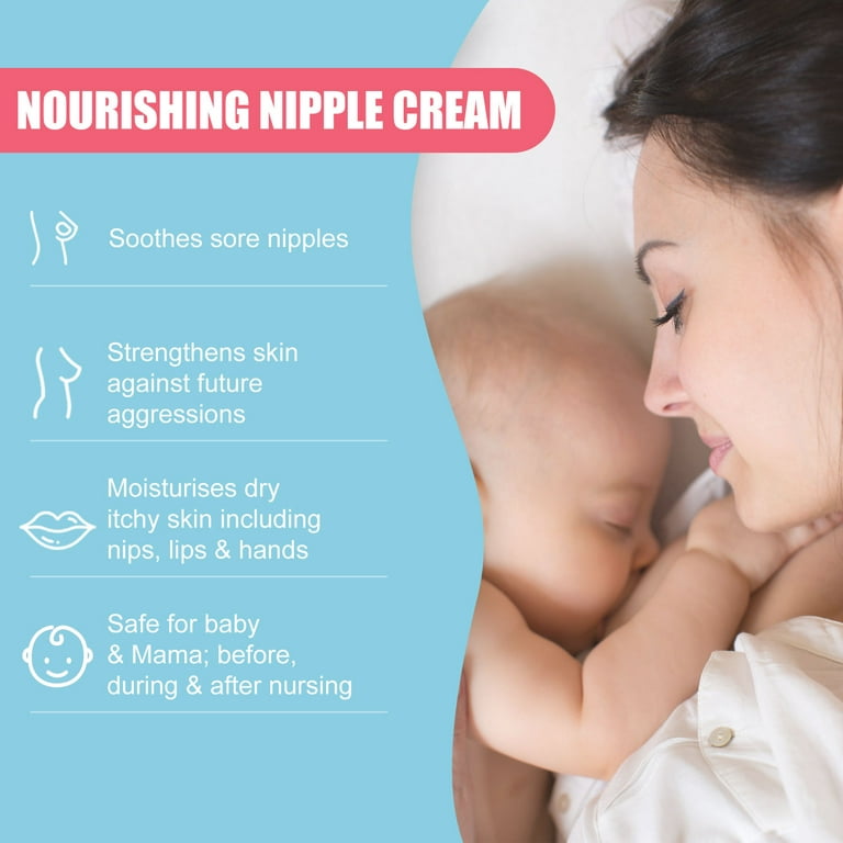 Kokovifyves Nipple Cream Breast-Feeding Mother Chapped Nipple Pain Relief  Moisturizing Maintenance Areola Blackening Repair Cream