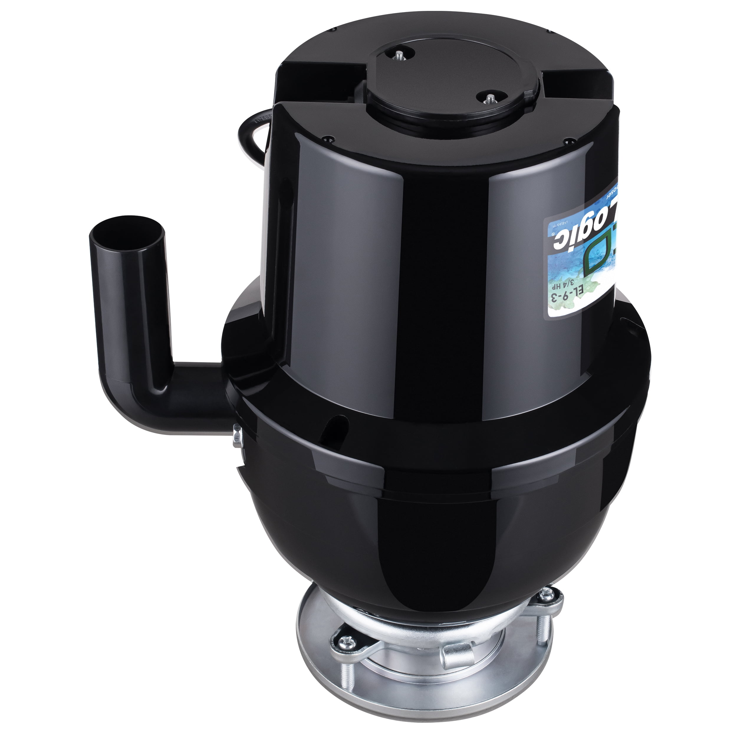 Eco Logic 3/4 HP Garbage Disposal with Attached Power Cord 10-US-EL-9-3B