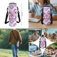 thumbnail image 7 of Xoenoiee Purple Butterfly Tie Dye Print 4 in 1 Backpack Set Included Shoulder Bagpack and Lunch Pouch Pencil Case Water Bottle Sleeve for Girls Large Capacity Schoolbag Bookbag Casual Daypack, 7 of 7