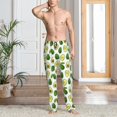 thumbnail image 4 of KLL Mens Pajama Pants for Men,Mens Lounge Pants,Funny Gifts for Men,Men's Pajama Bottoms-Avocado1, 4 of 5