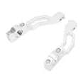thumbnail image 4 of Handguard Mount Kit, Long Durability Sentinel Handguards Mount Hand Protection  For ATV Silver, 4 of 8